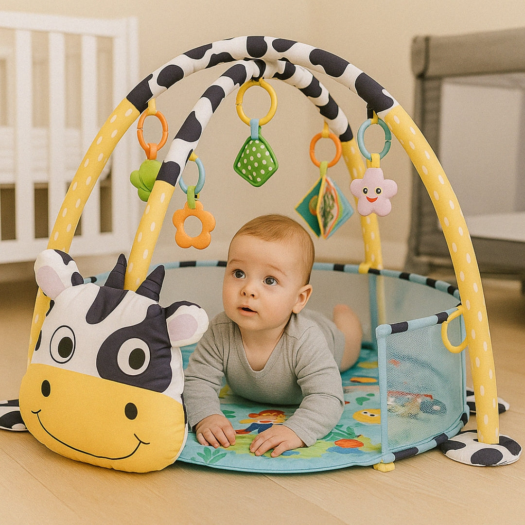 "Interactive Baby Play Area – Gentle Learning and Fun!